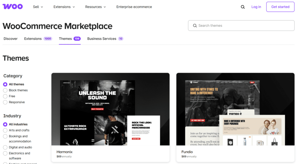 woocommerce theme